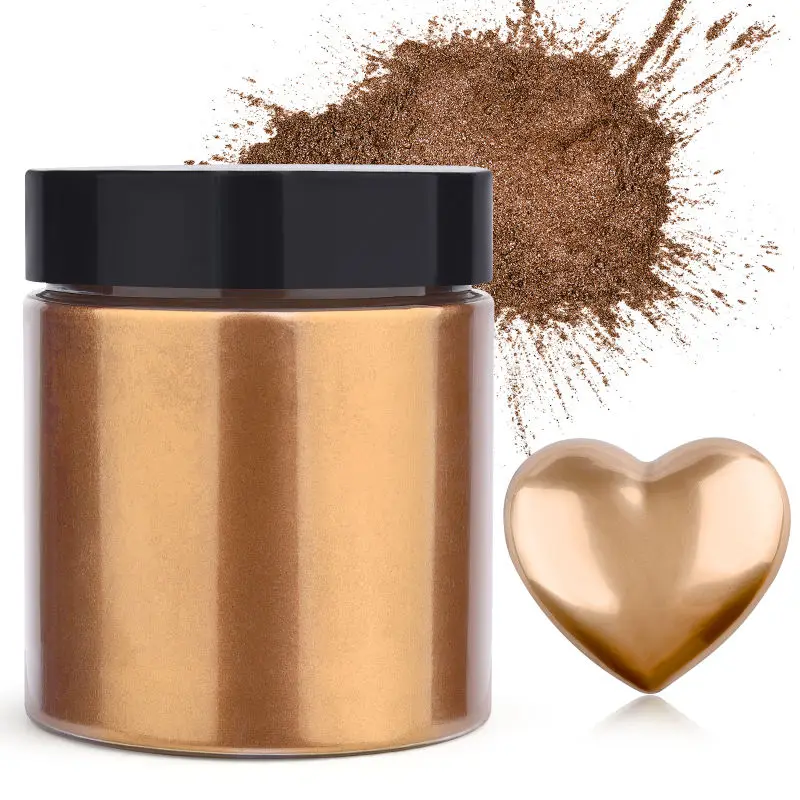 Pearl Powder Resin - 50g/병 메탈릭 글리터 파우더 금색 은색