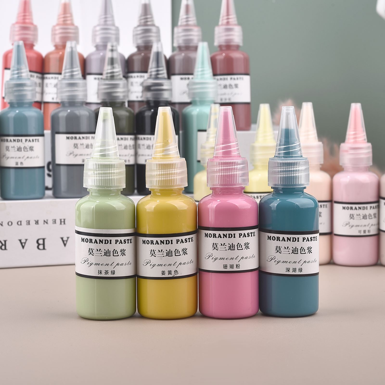 모란디 색상 액체 송진 안료, 에폭시 송진, UV 송진 - Resin Pigment Alcohol Ink 리뷰 및 가격