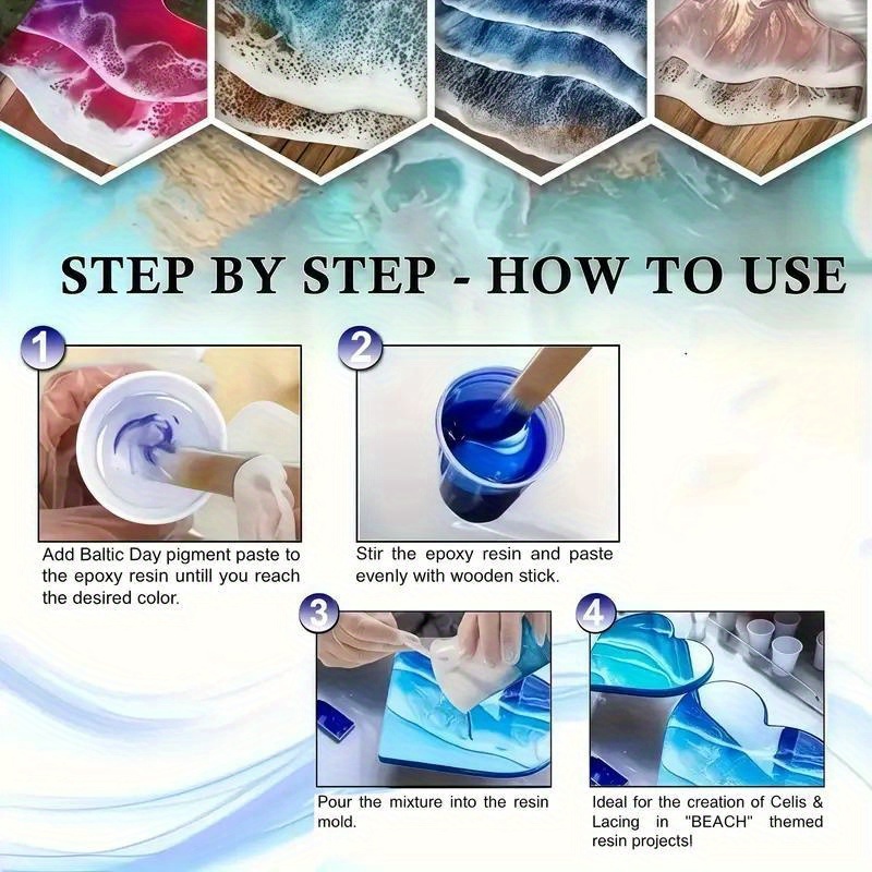 24색/8색 5그램 0. 다양한 색상의 진주빛 운모 가 - Pearl Powder Resin 리뷰 및 가격