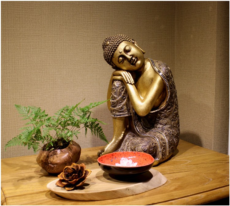 도매 불교 용품 #   가정 가족 복 안전 행운 부처님 - Resin Art India 리뷰 및 가격