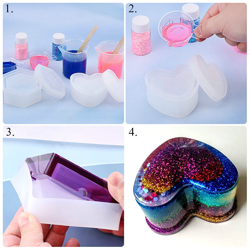 실리콘 수지 금형 키트, 에폭시 수지 주조 금형 세트, - Resin Art Earrings Kit 리뷰 및 가격