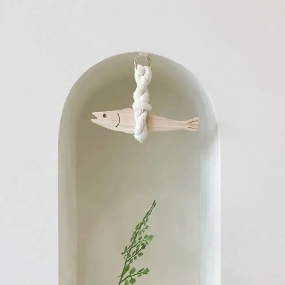 가벼운 나무 물고기 모양 자동차 장식품(벨 포함) 초박 - Resin Art Gift For Anniversary 리뷰 및 가격