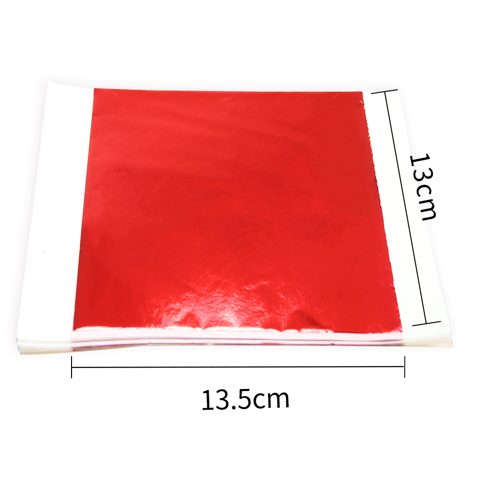 100개입 모조 금박지 14cm 레드 백 시트, 레진  - Resin Art Gift For Anniversary 리뷰 및 가격