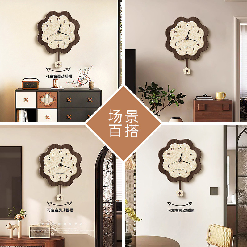 중국풍 창의적인 예술 벽시계 레트로하고 고급스러운 느낌 - Resin Art Clock 리뷰 및 가격