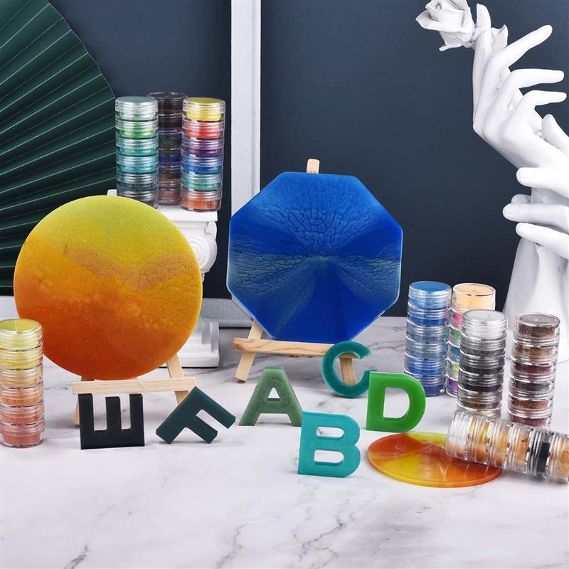 6 색/세트 진주 분말 안료 수지 금형 착색제 염료 진 - Pearl Powder Resin 리뷰 및 가격