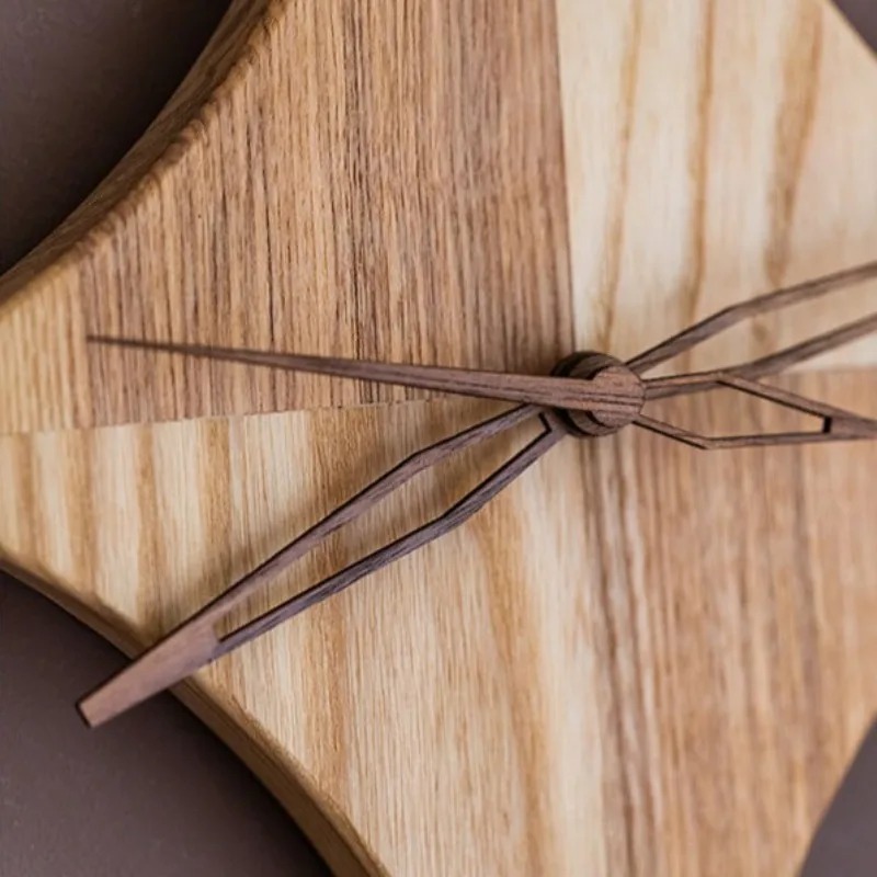 심플 모던 벽시계 아트 창의적인 별 모양 무소음 거실  - Resin Art Clock 리뷰 및 가격