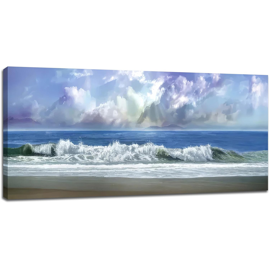푸른 바다 다이아몬드 자수 벽 예술 해변 그림 벽면용  - Resin Art Beach Theme 리뷰 및 가격